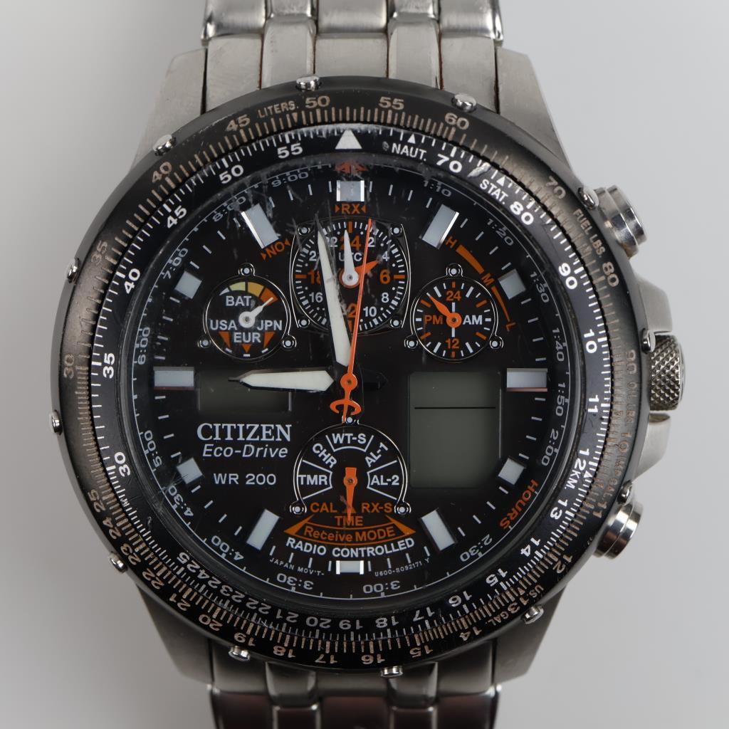 Citizen Skyhawk A-T Flight Chronograph Watch
