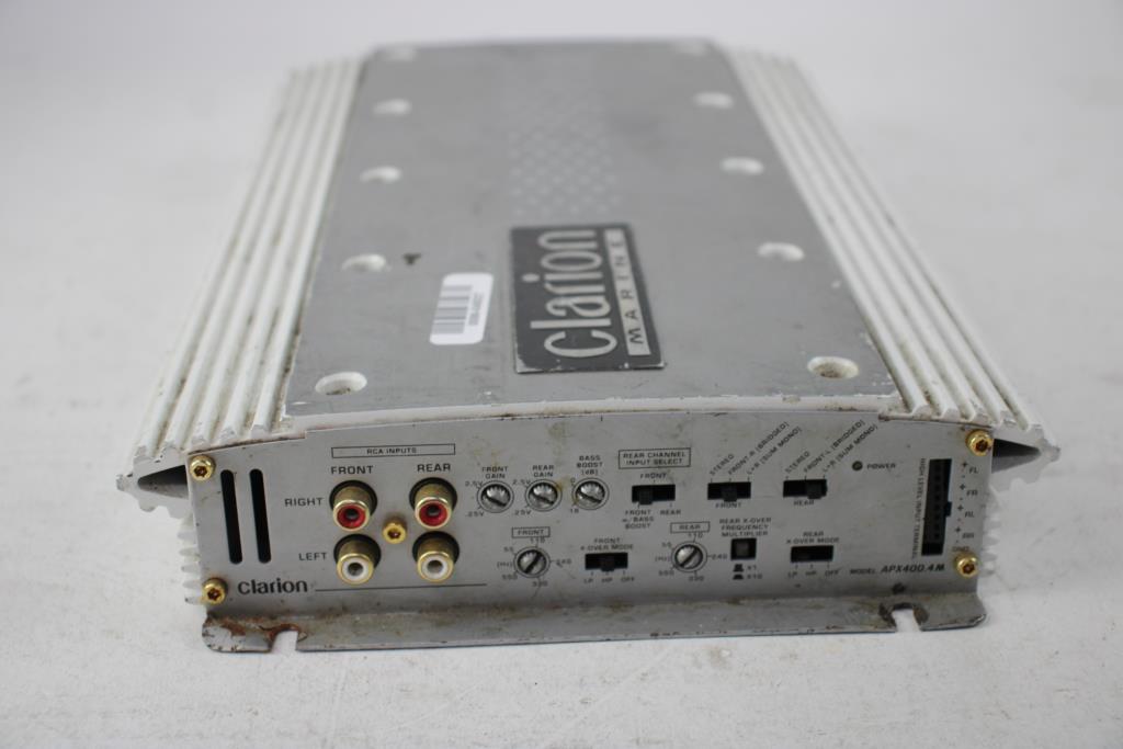 Clarion Marine APX400 Car Amp Property Room