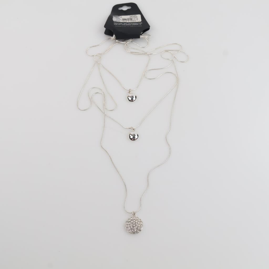 Clear Stone Fashion Necklace