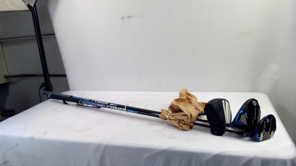 Cleveland Launcher XL Halo 5, XL Lite Driver, Tommy Armour Impact No.3 Putter, 3 Pieces