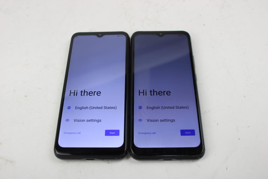 Cloud Cell Phone Lot, 2 Pieces, Sold For Parts