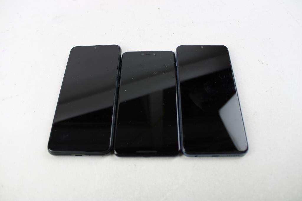 Cloud, Google, T-mobile Cell Phone Lot, 3 Pieces, Sold For Parts