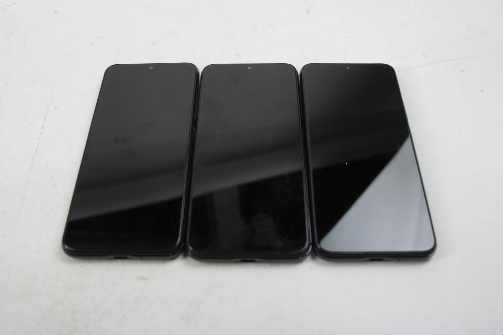 Cloud Mobile Cell Phone Lot, 3 Pieces, Sold For Parts