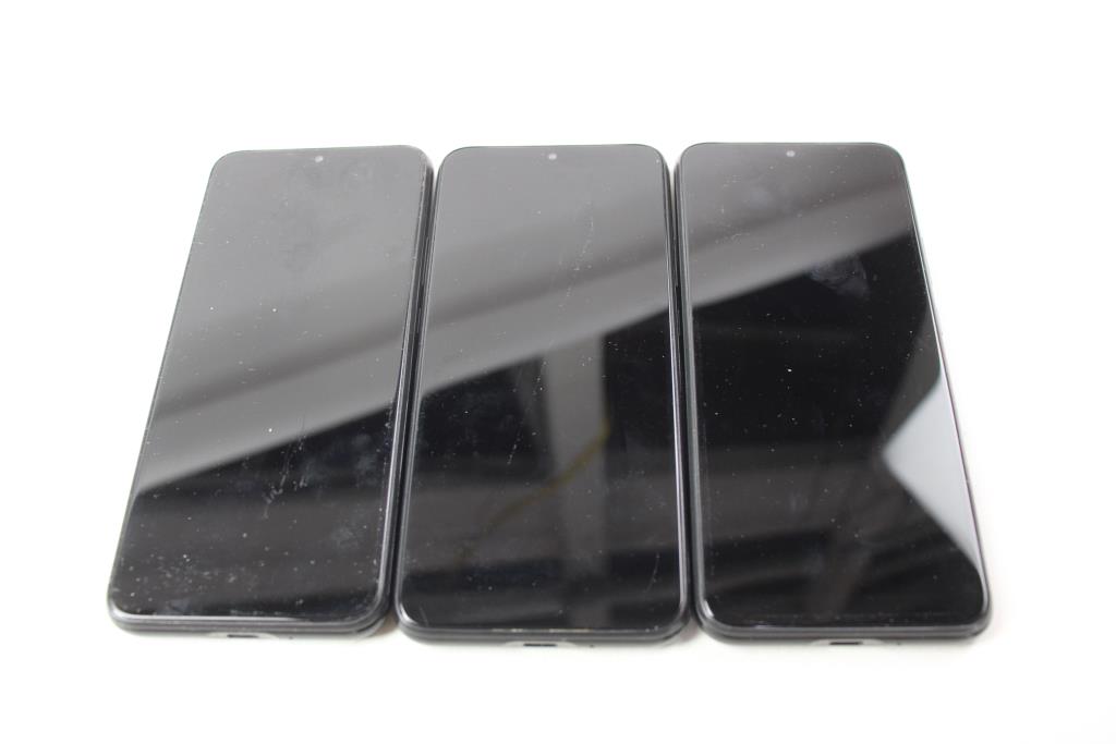 Cloud Mobile Cell Phone Lot, 3 Pieces, Sold For Parts