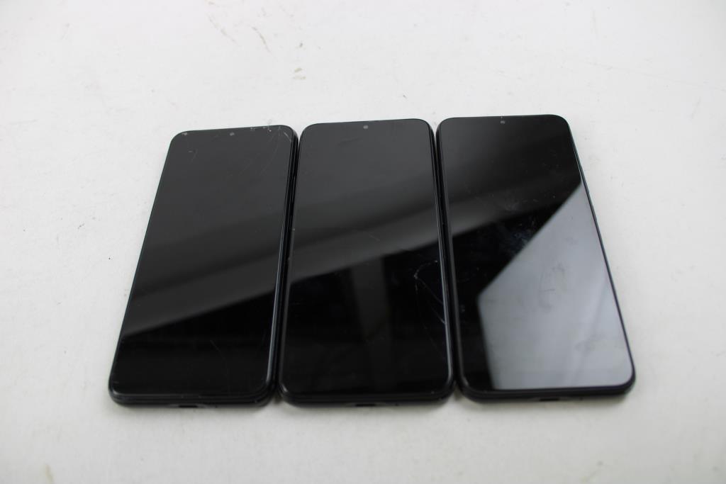 Cloud Mobile Cell Phone Lot, 3 Pieces, Sold For Parts