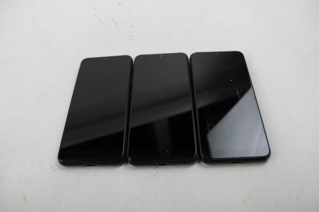 Cloud Mobile Cell Phone Lot, 3 Pieces, Sold For Parts