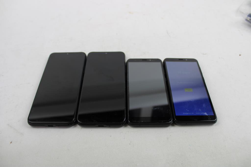 Cloud Mobile Cell Phone Lot, 4 Pieces, Sold For Parts