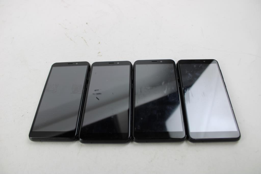 Cloud Mobile Cell Phone Lot, 4 Pieces, Sold For Parts