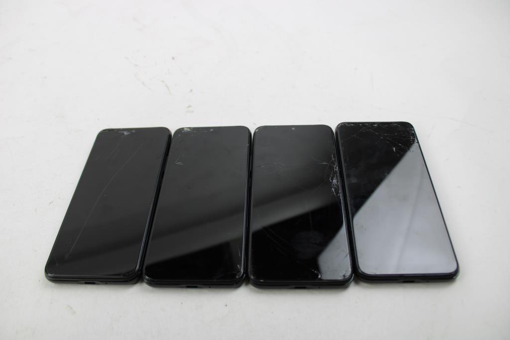 Cloud Mobile Cell Phone Lot, 4 Pieces, Sold For Parts
