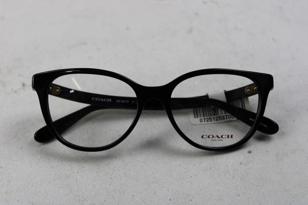Coach Black Square Eyeglasses