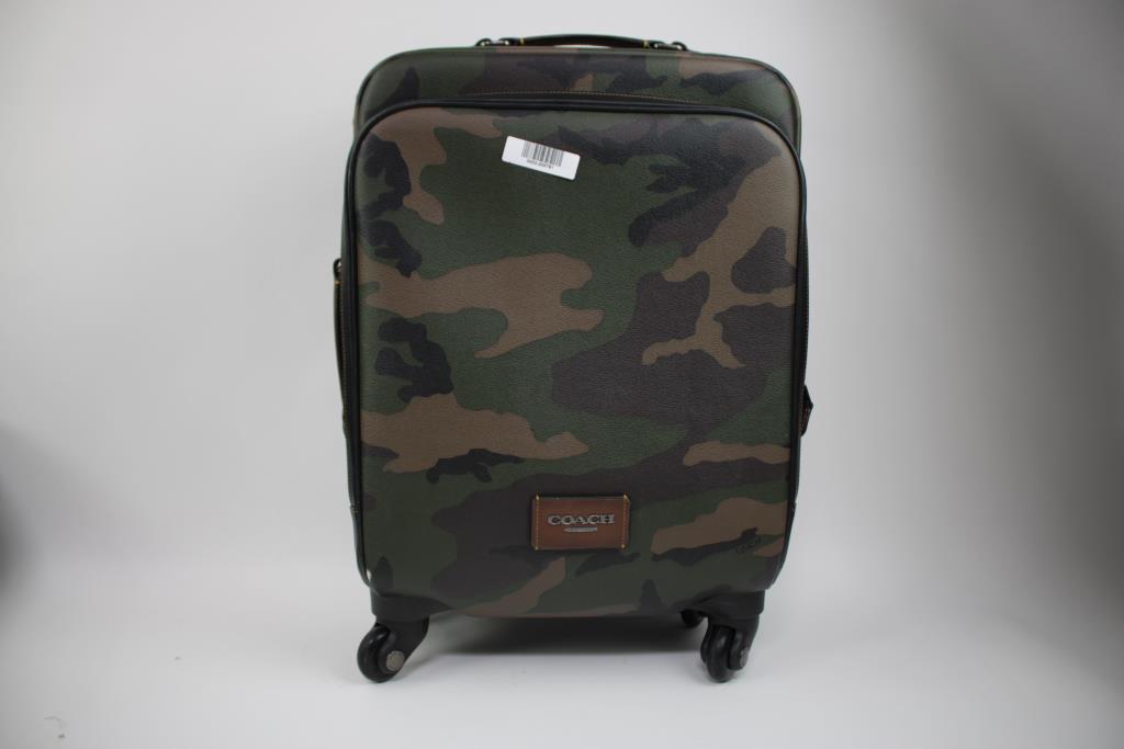 Coach Camo Rolling Luggage