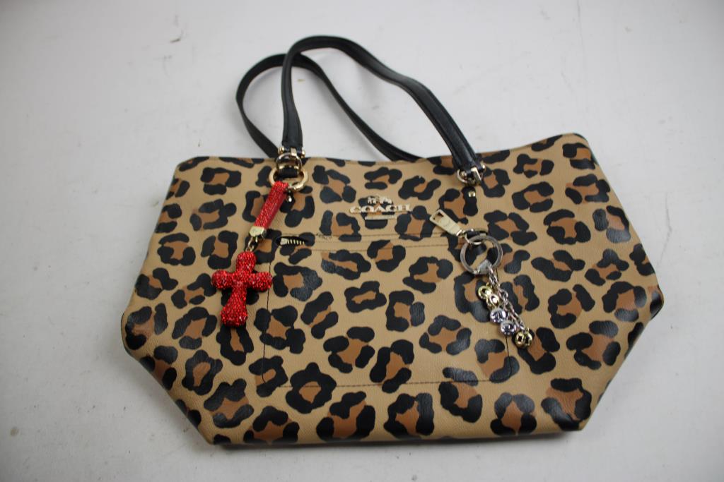 Coach Cheetah Print Handbag