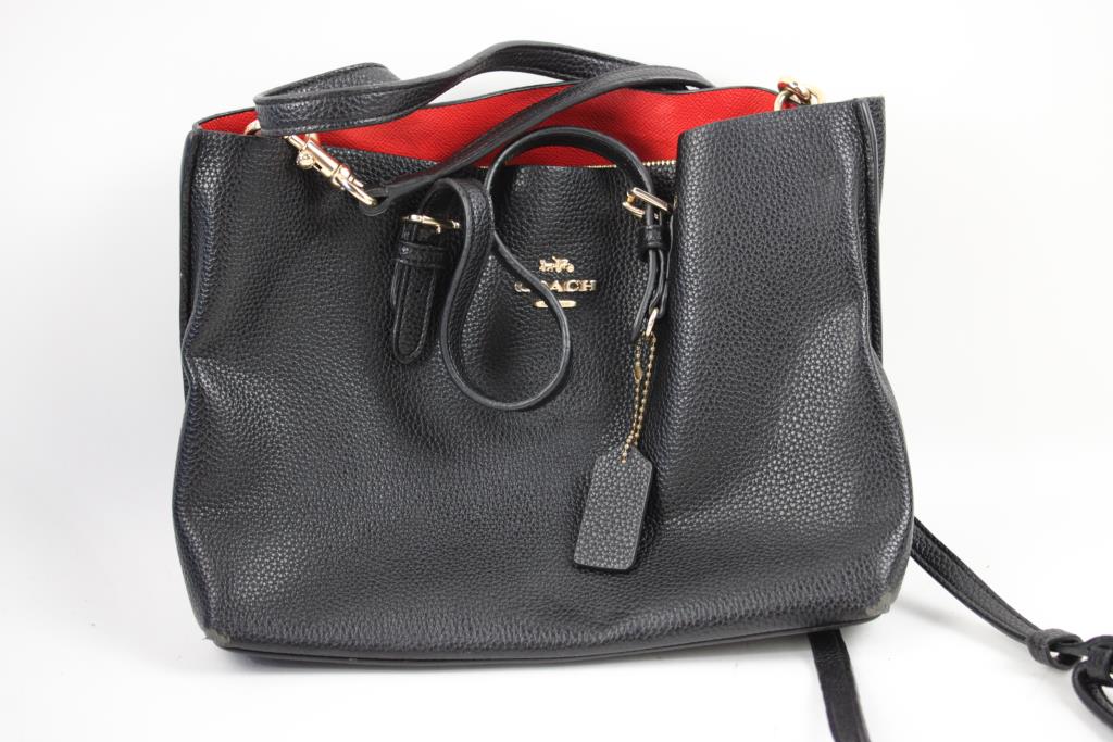 Coach City Mini Tote In Signature Canvas, And Mollie Tote Bag, 2 Pieces