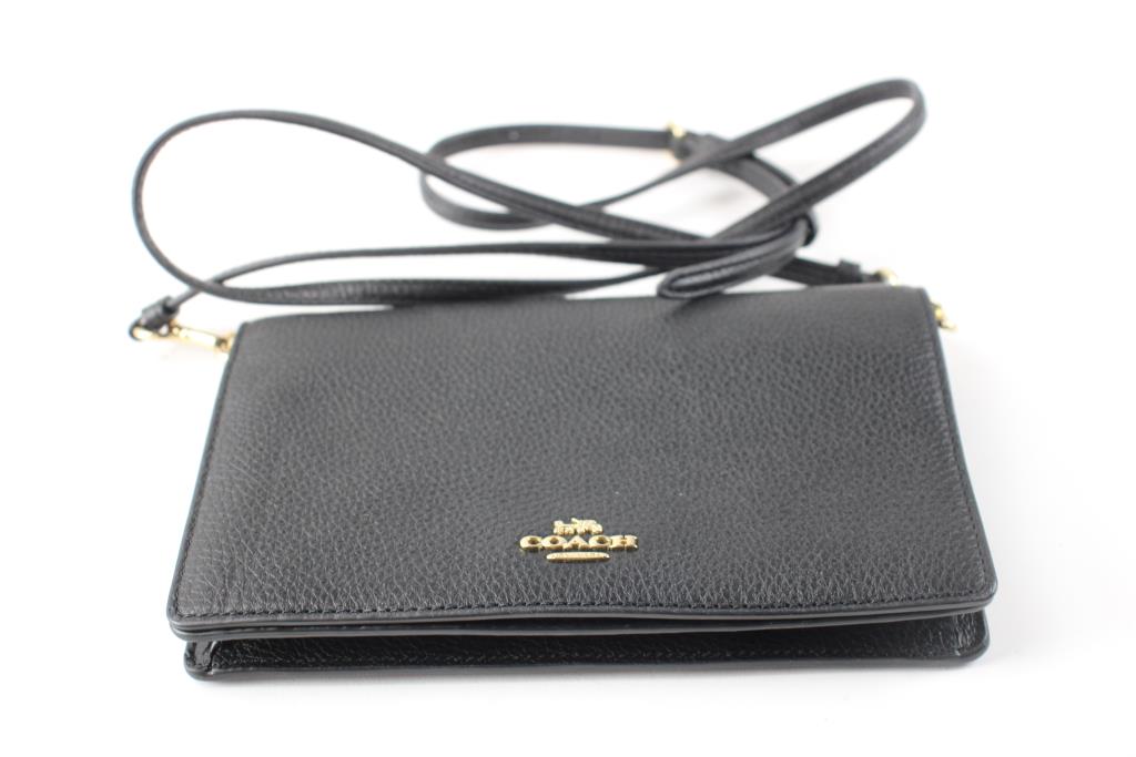 Coach Crossbody Bag, Black Property Room