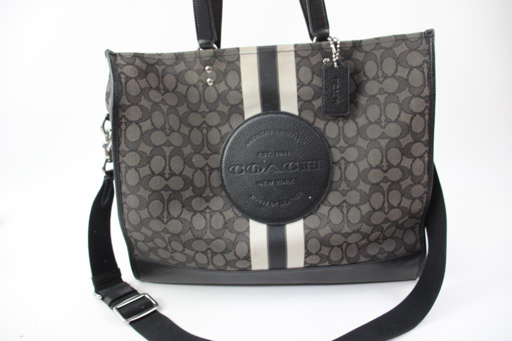 Coach Dempsey Signature Tote Bag
