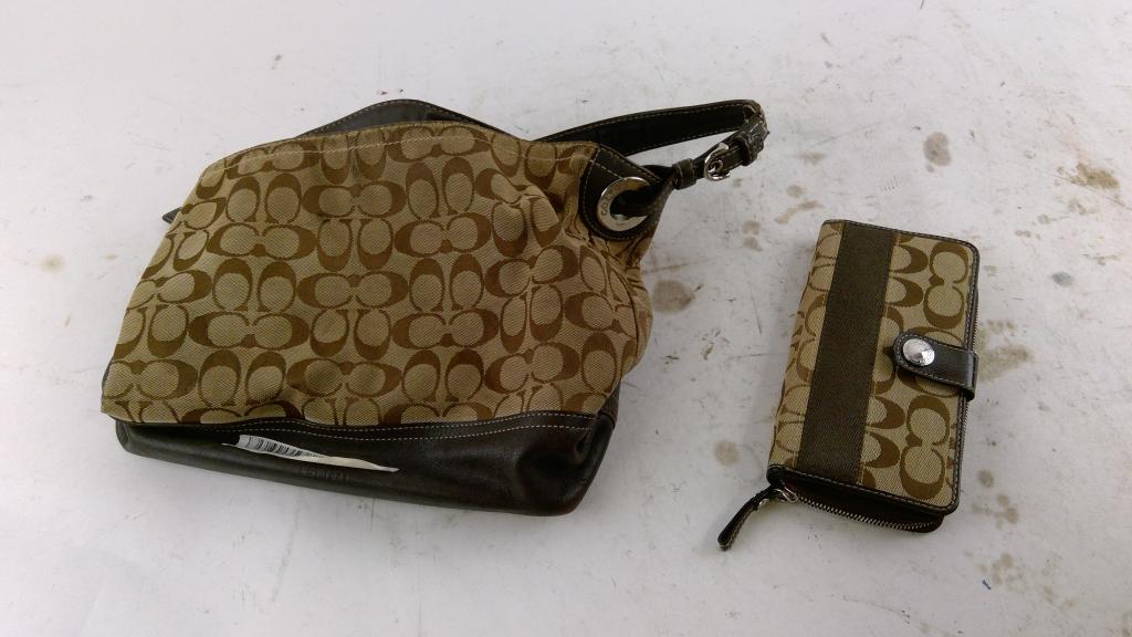 Coach Handbag And Wallet