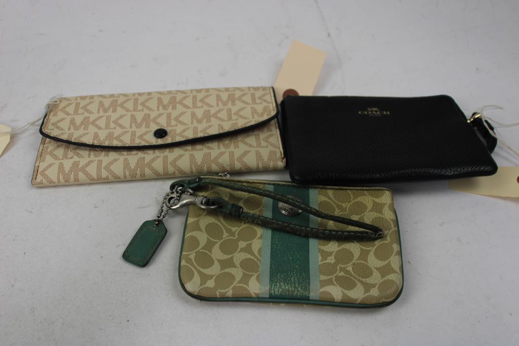 Coach, Memo,bag Wallets, Irish Leather
