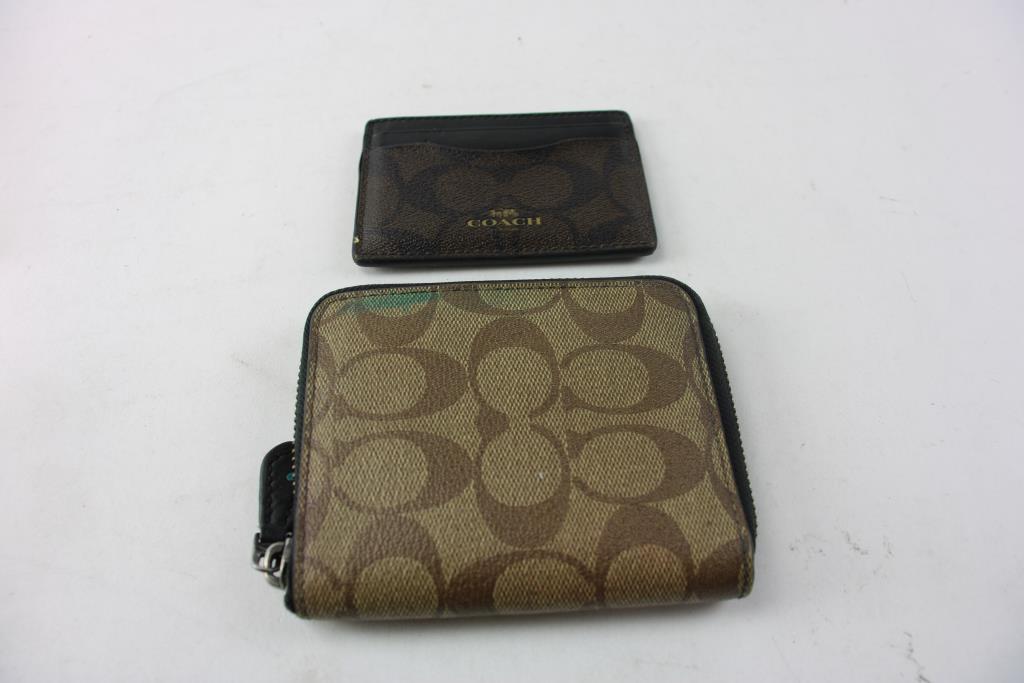 Coach Wallet Lot, 2 Pieces Property Room