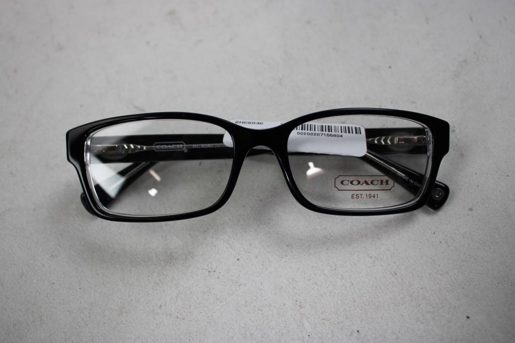 Coach Women's Full-Rim Rectangle Brooklyn Eyeglasses