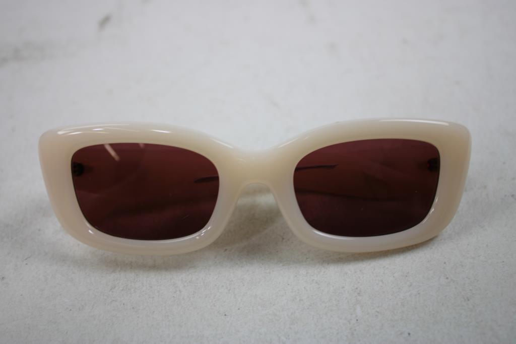 Coach Women's Rectangle Sunglasses, Milky Cloud