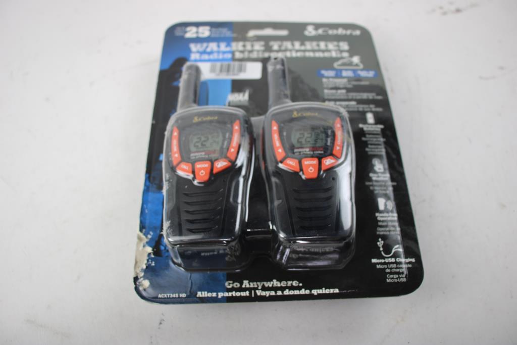 Cobra Walkie Talkies Property Room