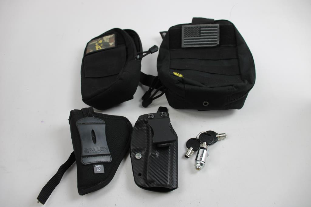 Cobra Walkie Talkies, Pouch Bags, Gun Holsters, MultiTool, And More