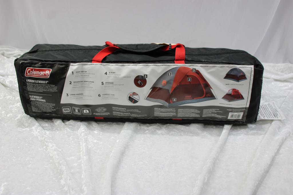 Coleman 4 Person Flatwoods II Tent Property Room