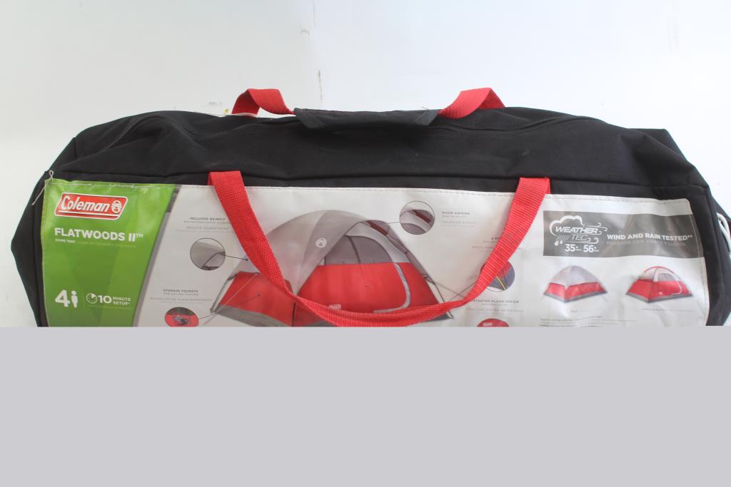 Coleman Flatwoods II Dome Tent Property Room