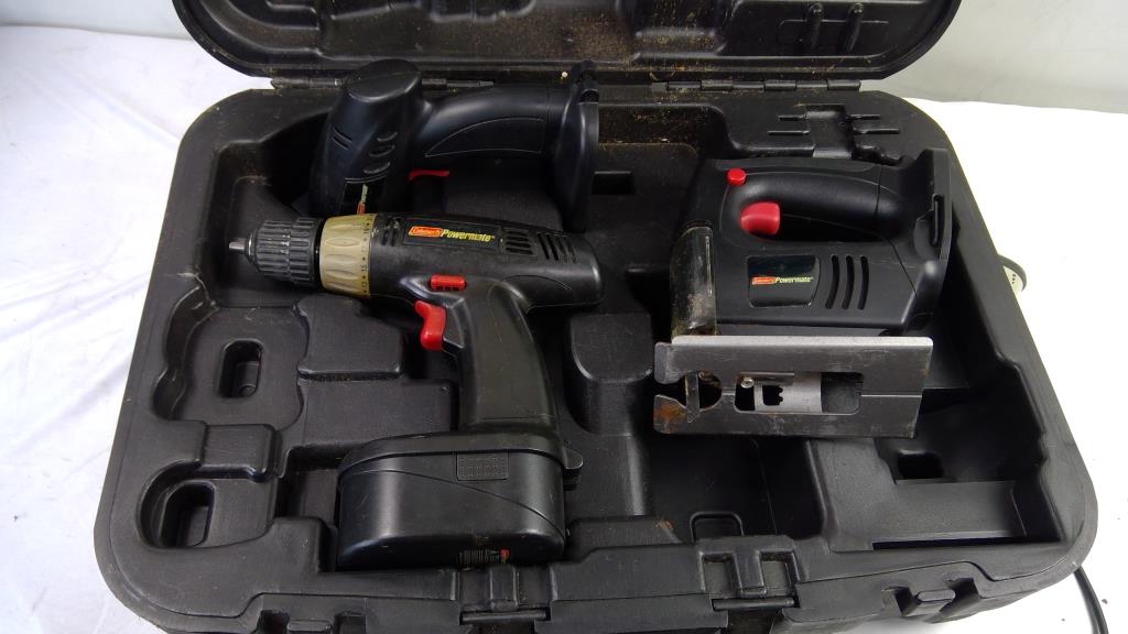Coleman Powermate, Drill, Jigsaw, Sander, 3 Pieces