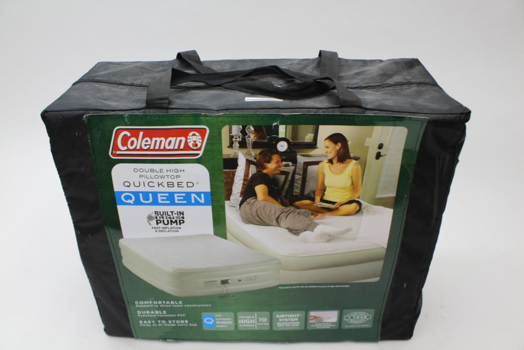 Coleman Queen Quick Inflatable Bed Property Room