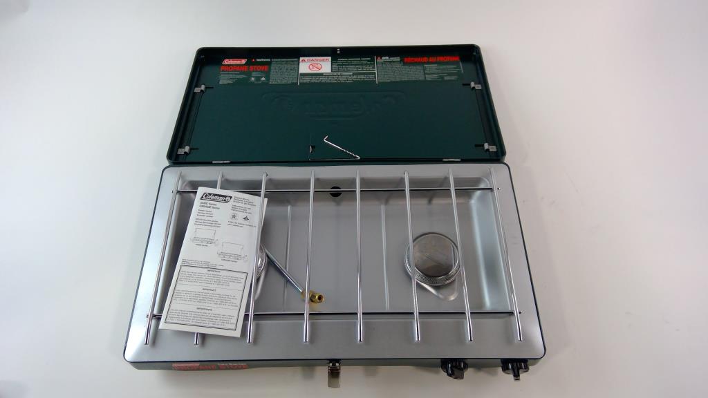 Coleman Two Burner Propane Stove Property Room