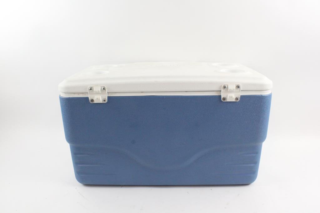 Home GUC Coleman 6270 Xtreme Cooler Blue and White Ice Chests