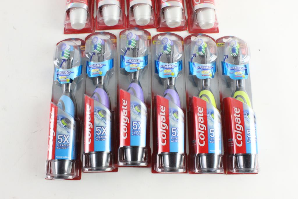 Colgate Total Advance 360 Degree And Colgate Optic White Electric