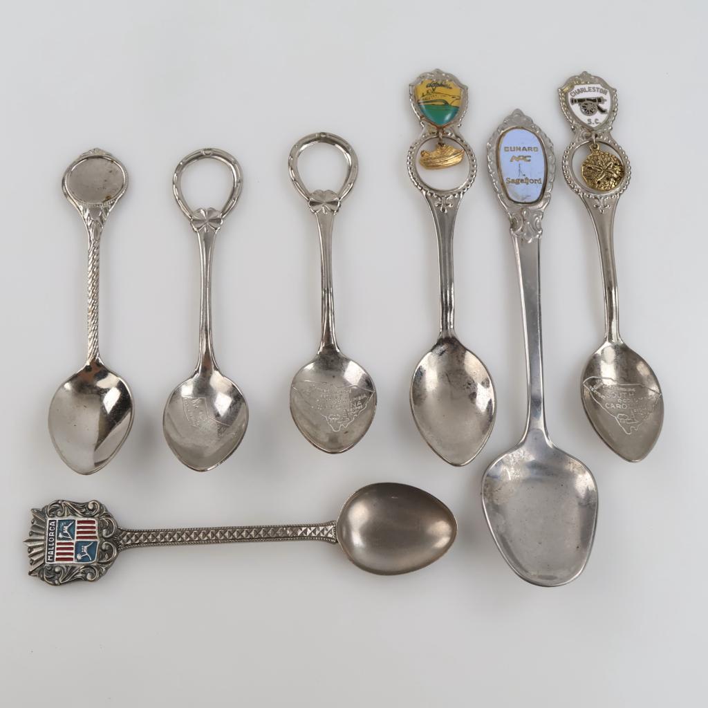 Collector's Spoons, 7 Pieces