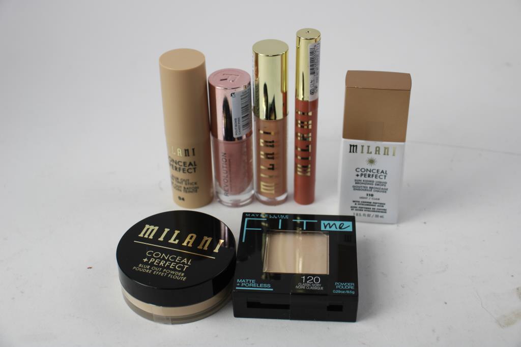 Colourpop, Milani, Maybelline, Revolution Make Up And Fine'ry Body Mist, 13 Pieces