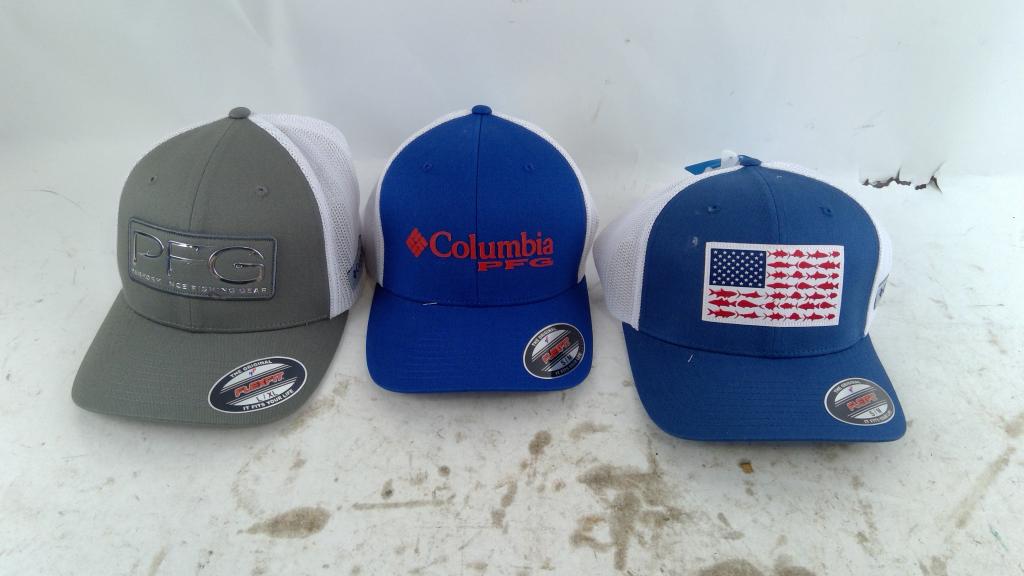 Columbia Hats 3 Pieces