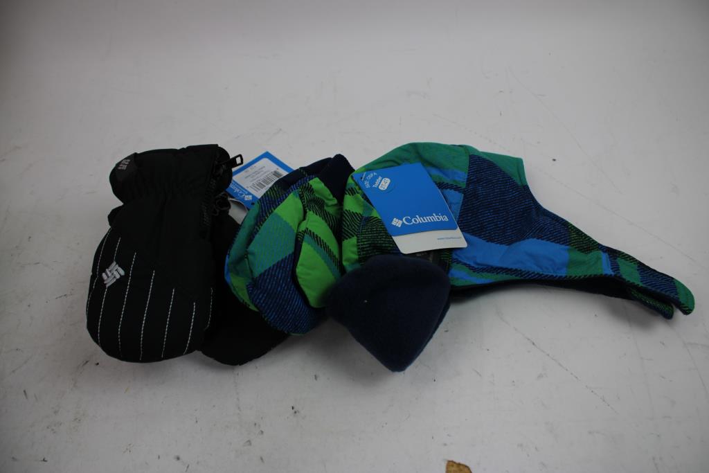Columbia Little Kids Powerbug Snowlite Boot, Columbia Little Kids Gloves, & Toddler Gloves & Hat