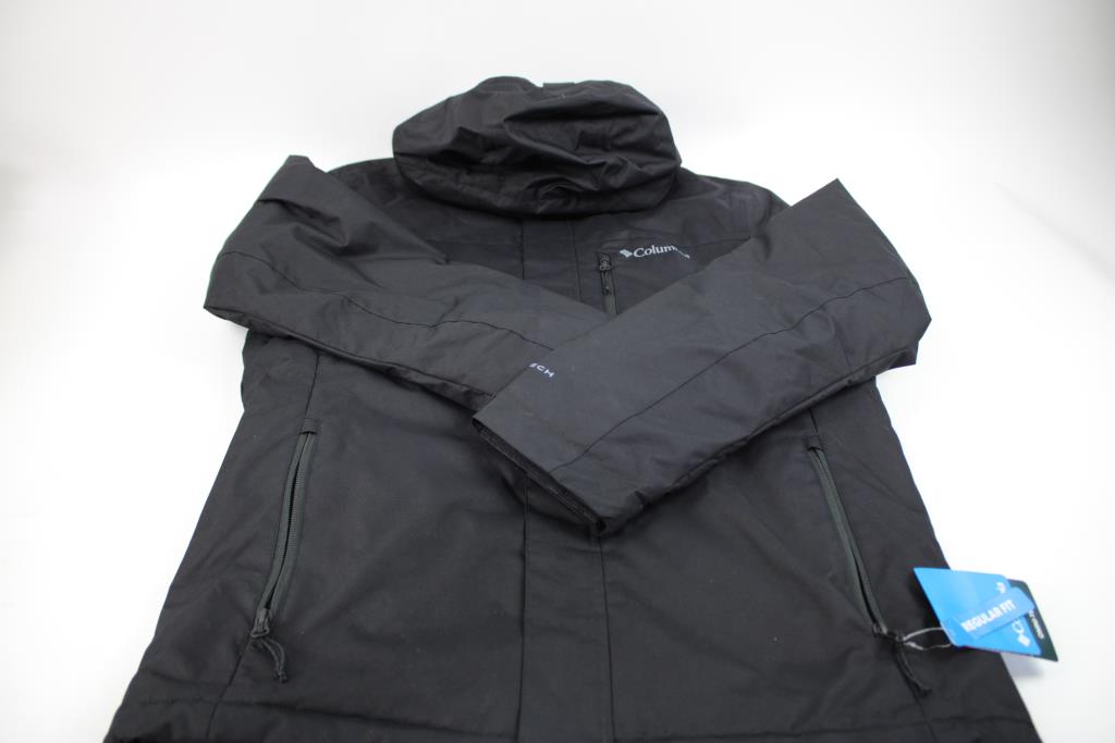 Columbia Men's Watertight II Jacket, Black, Small