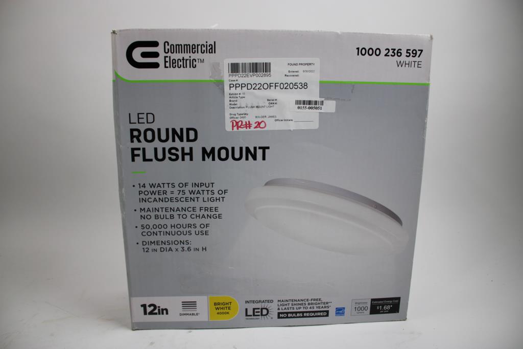 Commercial Electric Led Round Flush Mount
