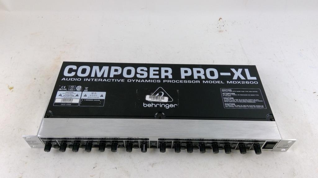 Composer Pro-XL Audio Interactive Dynamics Processor