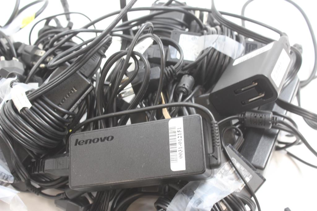 Computer Laptop Power Cords 10+ Items Property Room