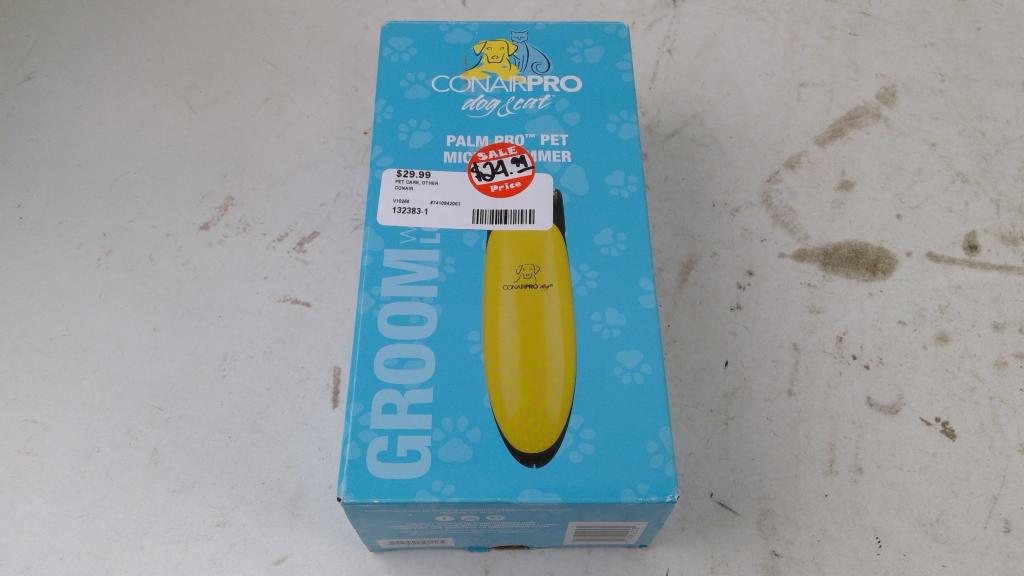 Conair Pro Dog & Cat Palmpro Pet Micro Trimmer