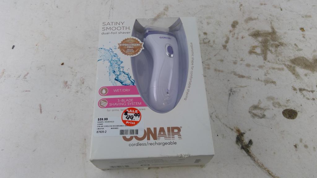 Conair Satiny Smooth Dual - Foil Shaver
