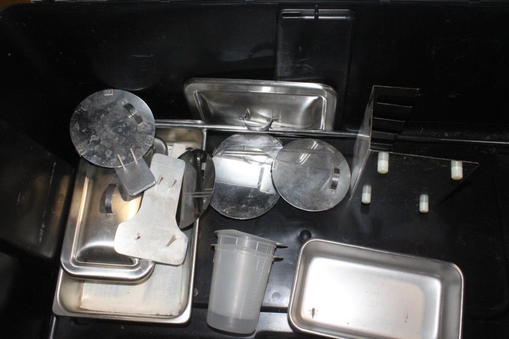Contico Case With Metal Containers, 10+ Pieces | Property Room