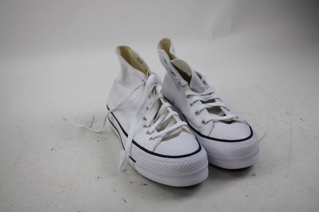 Converse Chuck Taylor All Star Lift Platform Sneakers, White, Women's Size 7