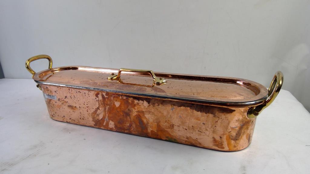 Copper Roaster With Lid