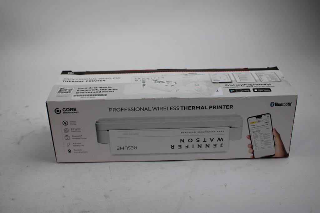 Core Professional Wireless Thermal Printer