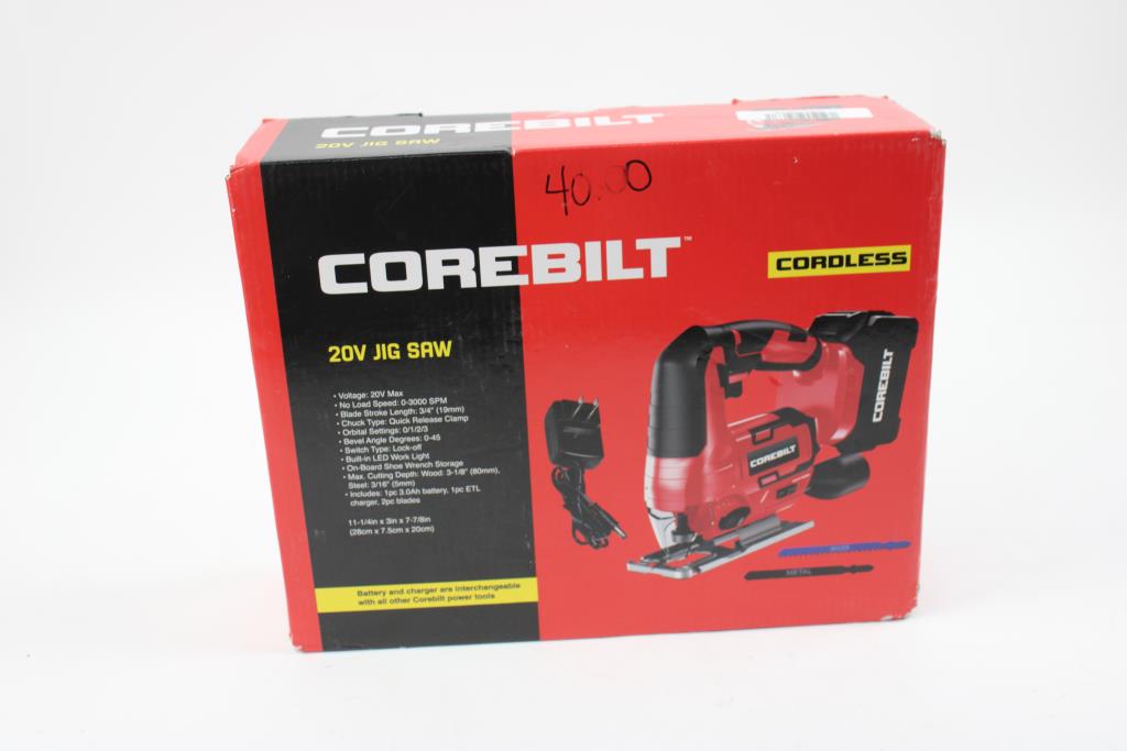 Corebilt 20v Jig Saw