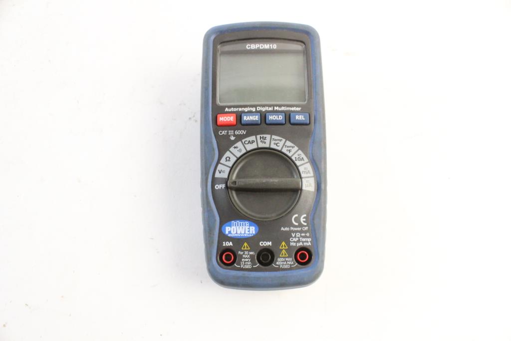 Cornwell Autoranging Digital Multimeter Property Room