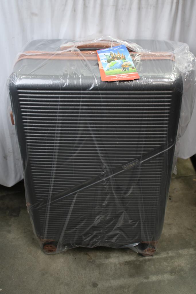Cosbarn Grey/Brown Suitcase